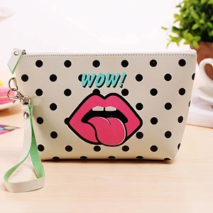 Printing Makeup Bags With Multicolor Pattern Cute Cosmetic Bag