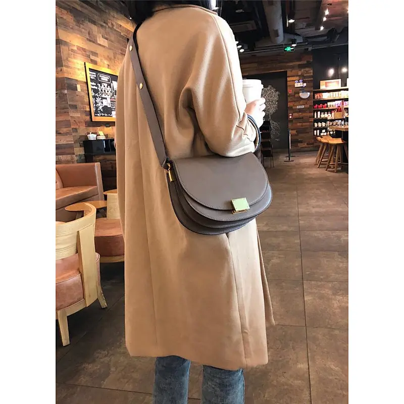 2019 quilted leather handbag for women leather bag Single Crossbody lady Bag