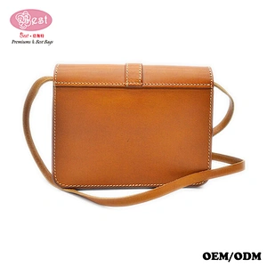 Stylish Vintage Vegetable Tanned Leather Handmade Crossbody Shoulder Bag Women Handbag
