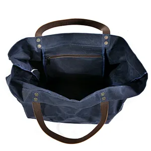High Quality Blank &Double Handles Canvas Tote Bags Wholesale
