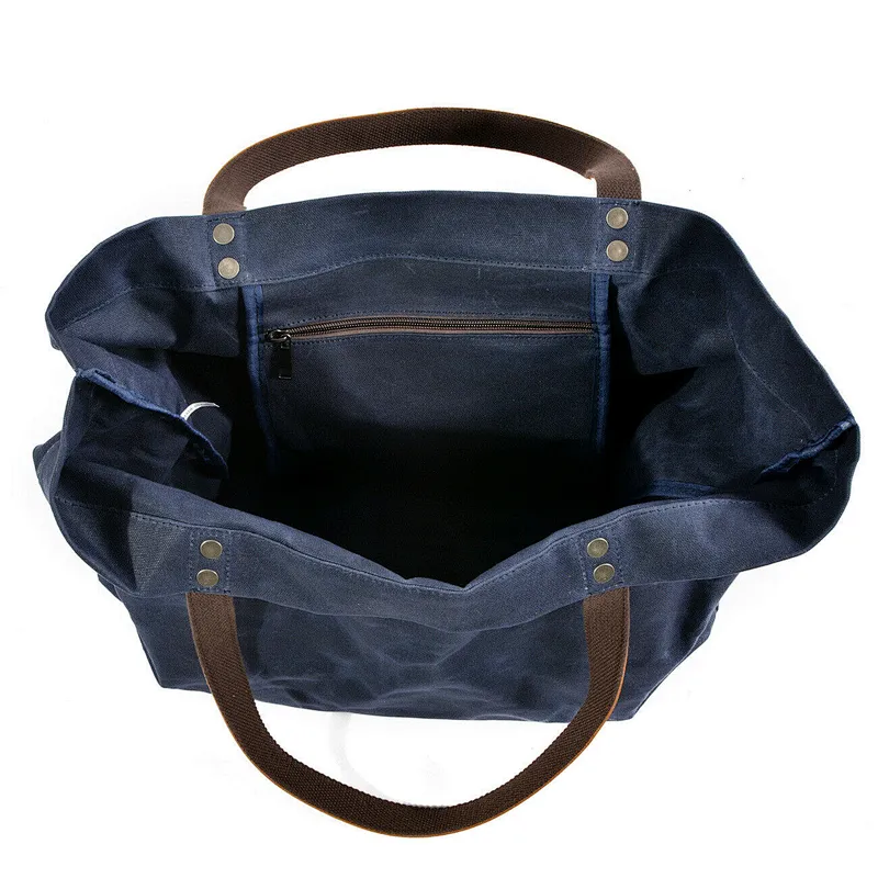 High Quality Blank &Double Handles Canvas Tote Bags Wholesale