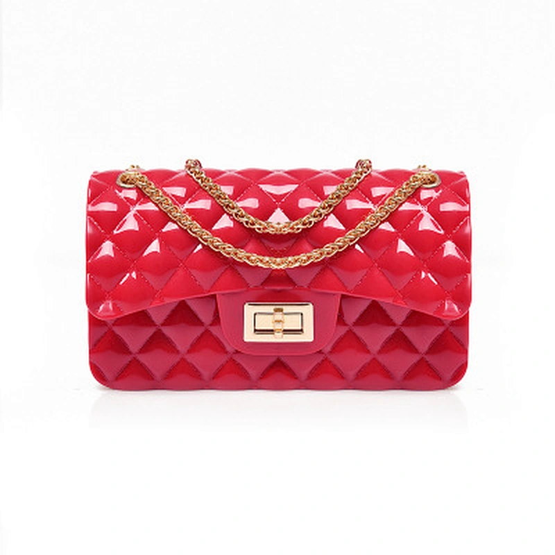 ladies korean style hand bag silicone gel bolsas femininas women's bag clutch bag