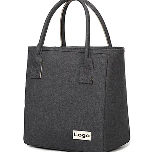 Wholesale travel luxury 600d polyester canvas shopping fitness food wine tote bag