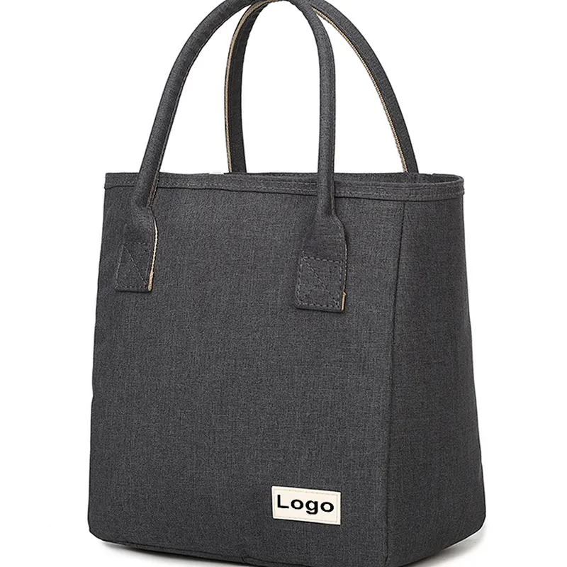 Wholesale travel luxury 600d polyester canvas shopping fitness food wine tote bag