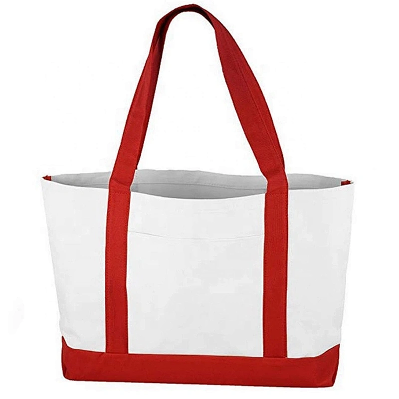 Customized folding shopping bags with logos foldable cotton wholesale reusable for