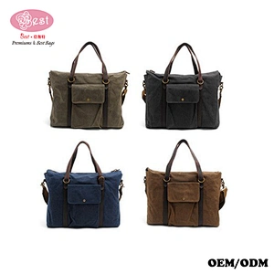 Canvas Laptop handbag canvas bag logo tote bag taobao oem canvas bag