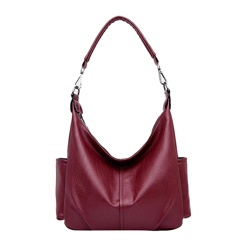 Fashion simple classic style PU Leather Handbags Woman Large Shoulder Bags Casual Tote Bag for shopping or office