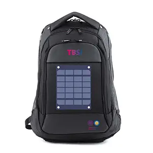 Waterproof/Shockproof/Dustproof Dual USB Charger Portable Solar Powered Backpack