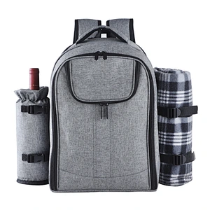 Multi-functional Outdoor Camping Lunch Backpack Travel Bag Insulated 4 Persons Picnic Backpack