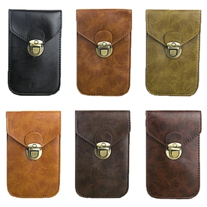 Men's Multi-function Leisure Pocket 5.5/7.5 inch Mobile Phone Bag Case