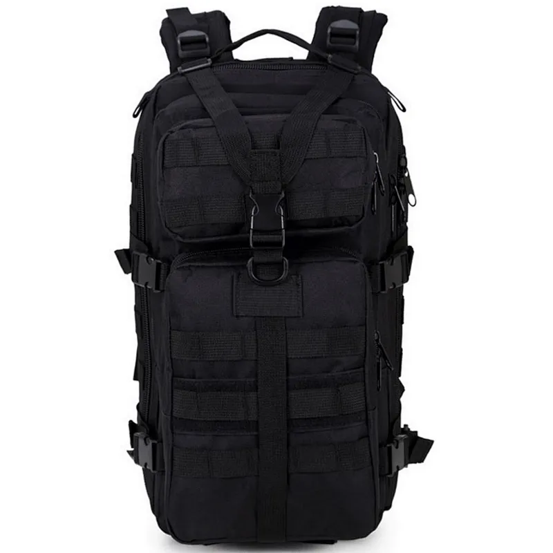 Custom big capacity waterproof travel hiking backpack double layper camouflage tactical backpack