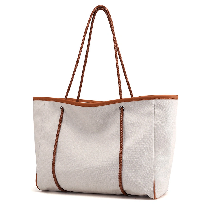 2020 top selling elegent simple practical shopping bag canvas for women for shopping