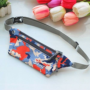 2020 new style  nylon  Bum Bag Fanny Pack Pouch Travel Festival Waist Belt Holiday Money Laser Pocket bag