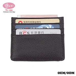 Candy Color Thin Credit Card Holder Front Pocket RFID Blocking holder new Minimalist Secure Wallet