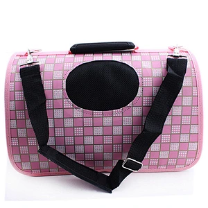 Fashion pet carrier oxford handbag dog transport bag for car