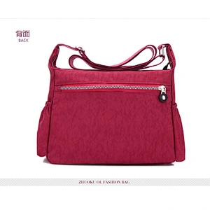 Waterproof cold resistant fashionable and versatile comfortable and light leisure bag shoulder bag for travel or shopping