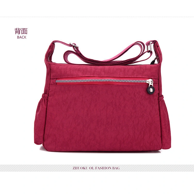 Waterproof cold resistant fashionable and versatile comfortable and light leisure bag shoulder bag for travel or shopping