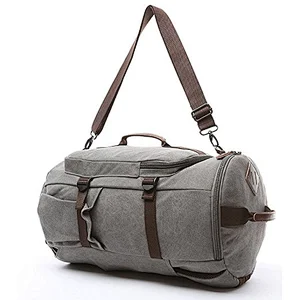 School Bags Trendy Canvas  diaper Backpack square canvas backpack Duffel Backpack Bag Travel