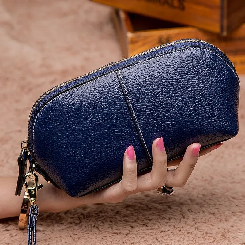 Female clutch bag black wholesale latest fancy clutch purses