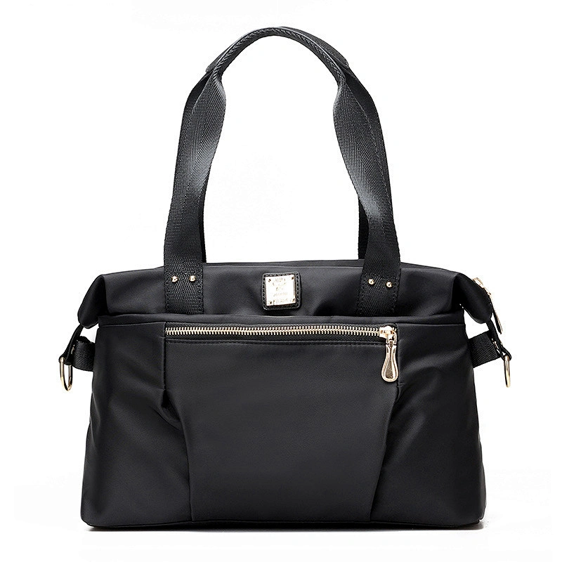 2019FW Ladies Soft nylon Leather Hobo Handbag Tote Shoulder Bag Leisure Daily Bag