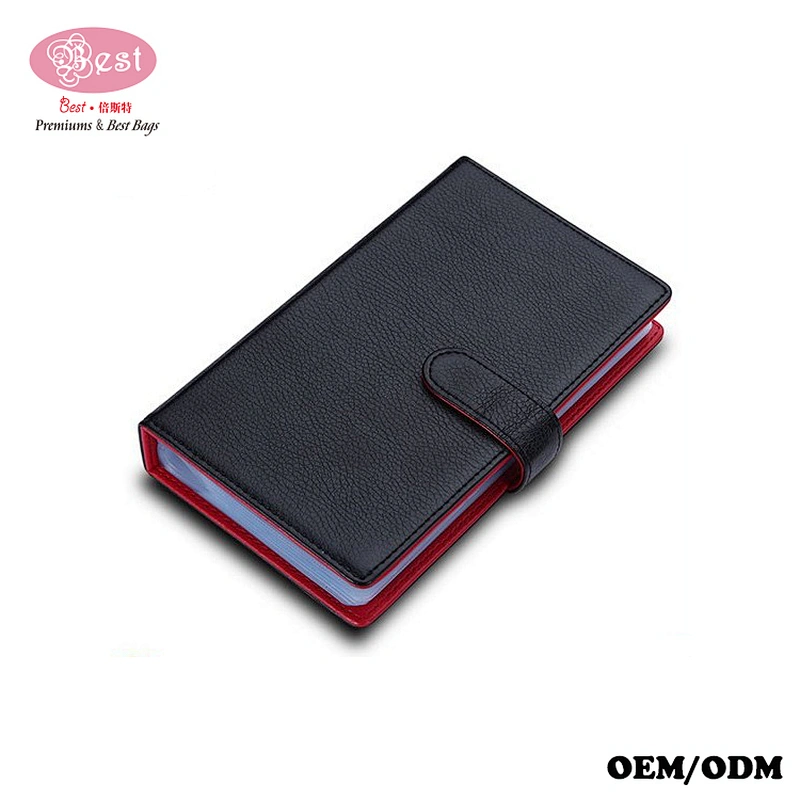 2019 Hot Selling pop up cheap pocket leather business card holder