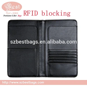 China Shenzhen factory wholesale rfid blocking aluminum wallet for men