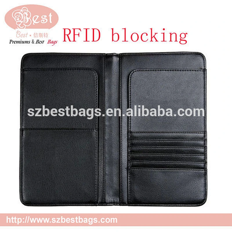 China Shenzhen factory wholesale rfid blocking aluminum wallet for men