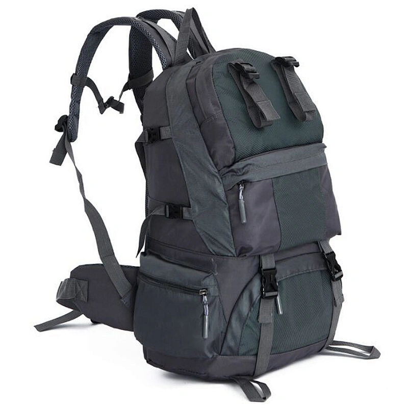 Printed logo hiking backpack travel backpacking outdoor