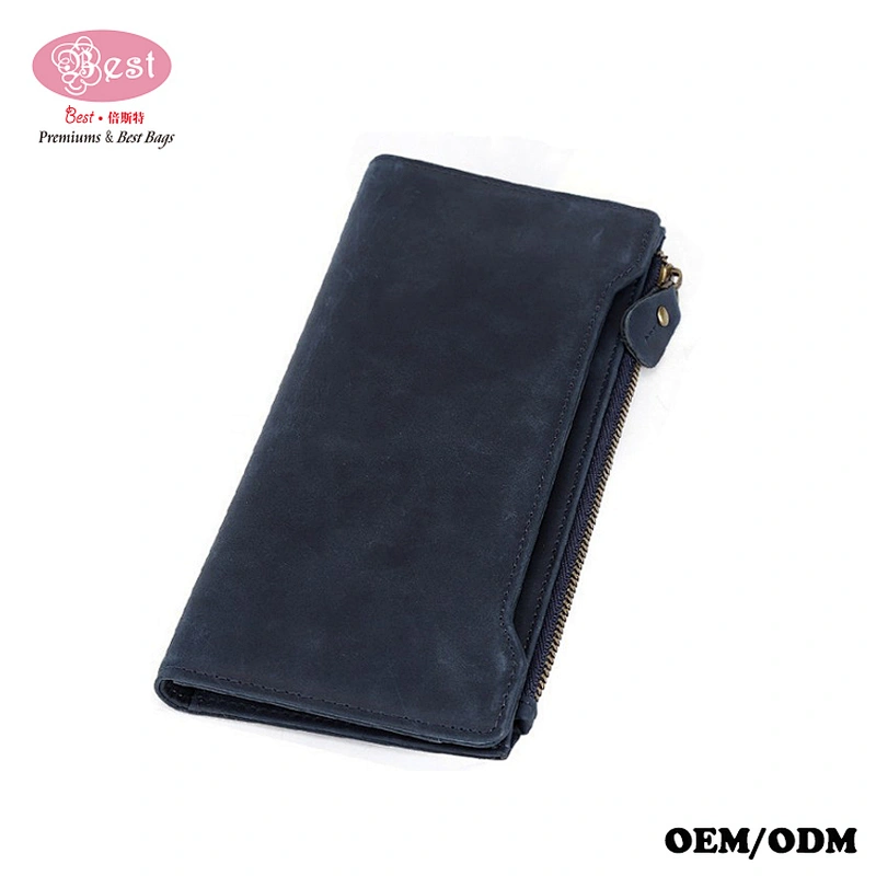 Multi-purpose Clutch Bag Card Holder Vintage Leather Wallet Purse