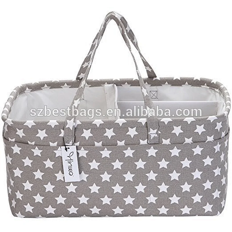 Custom 100% Cotton Canvas baby diaper bag