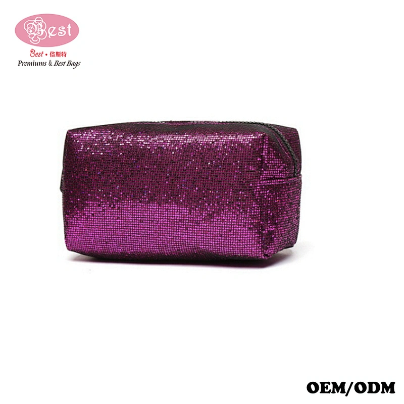 Wholesale Fashion Sequins Handbags Pouch Makeup Bags Cosmetic Bag