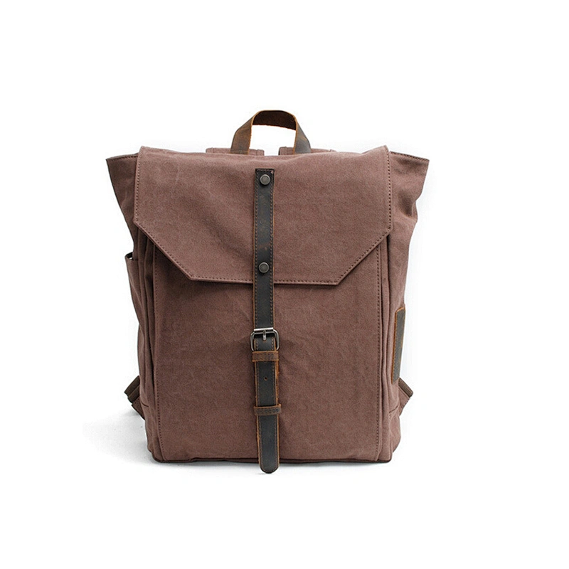 2019 vintage canvas backpacks school trendy travel bags students school china factory bags