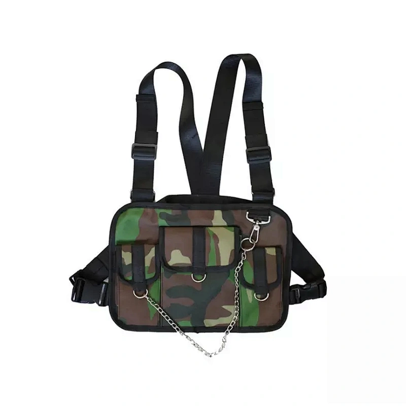 2020 OEM Waterproof durable large capacity tactical chest bag for boys and girls for travel or sports