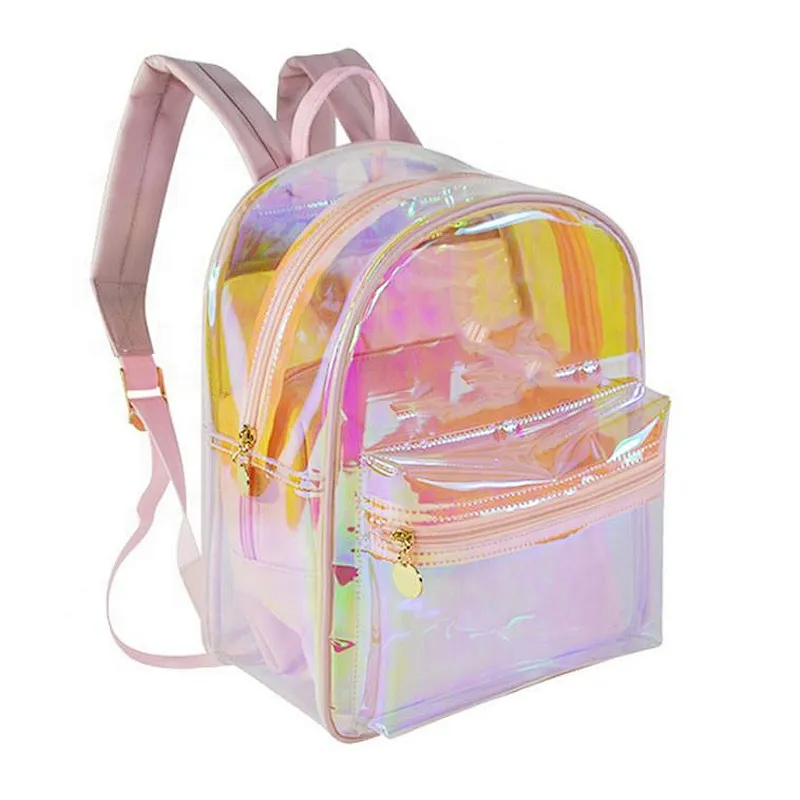 Fashion customized 500D PVC tarpaulin waterproof travel backpack