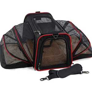 Airline Approved Soft-Sided Outdoor Pet Dog Hutch Carrier Sling Bag