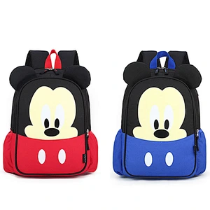 custom Cute Cartoon mickey mouse kids school bag for school