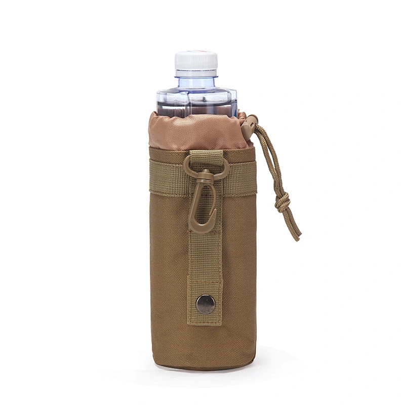 NEW canvas  Hunting Military MOLLE Tactical Water Bottle Kettle Pouch Bag Case Travel