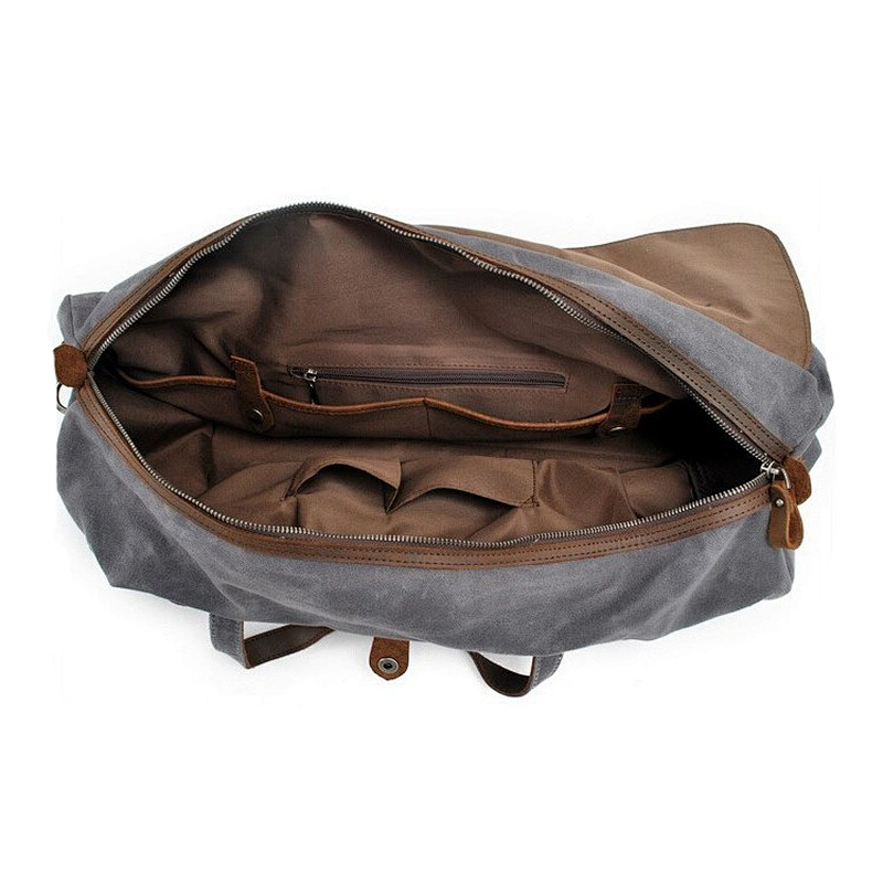On Line Shopping HK Designer Brand Waxed Water-repellent Canvas Large Capacity Travel Bag