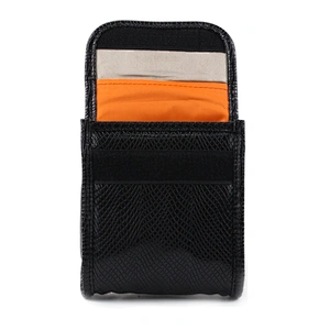 High Quality Custom Men PU Leather RFID  Waist Bag For Wholesale