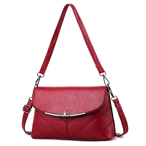 Girls ladies cheap high quality elegance small candy color shoulder zip handbag from china