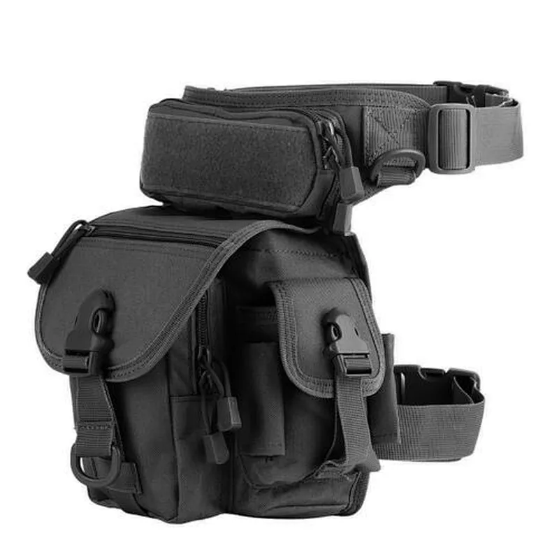 Military Drop Leg Bag Tool Fanny Thigh Pack Pouch Motorcycle Thermite Versipack
