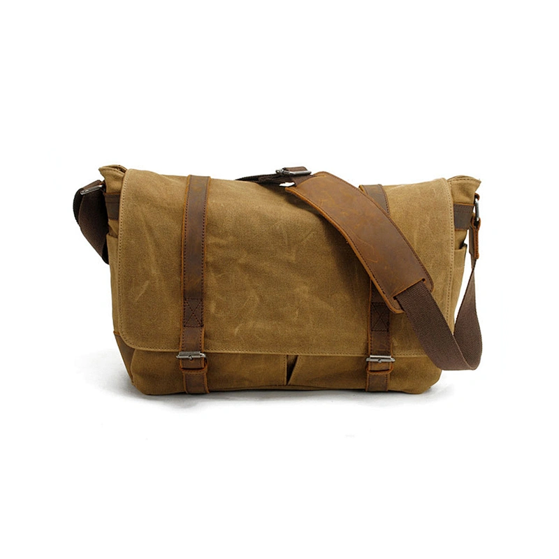High quality fashion classic genuine leather shoulder bag for men