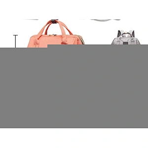 NEW custom diaper bag materity backpack kids clothing Bag Canvas cotton material High quality
