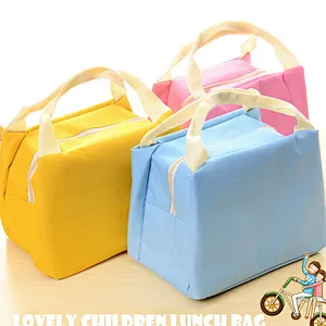 Promotional custom school kids children child thermal lunch picnic bag