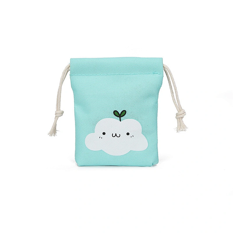 Fashionable cartoon pattern canvas backpack college student backpack for school or travel