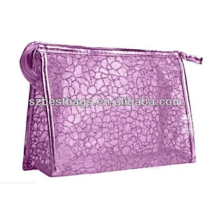 transparent pochette, transparent pouch, transparent cosmetic bag
