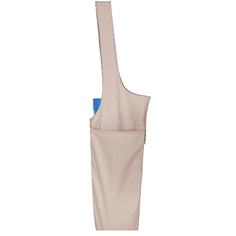 New fashion eco friendly yoga bag cotton canvas pilates mat sling bag for yoga mat