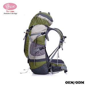 Waterproof Nylon 80L Camping Bag Unisex Sports Backpack Travel Backpack