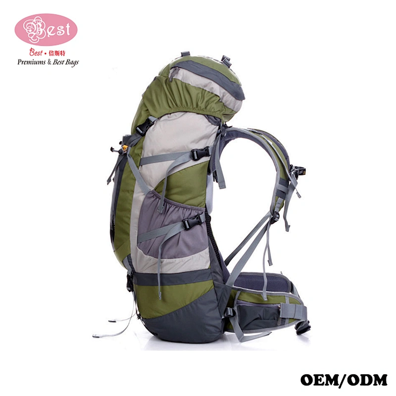 Waterproof Nylon 80L Camping Bag Unisex Sports Backpack Travel Backpack