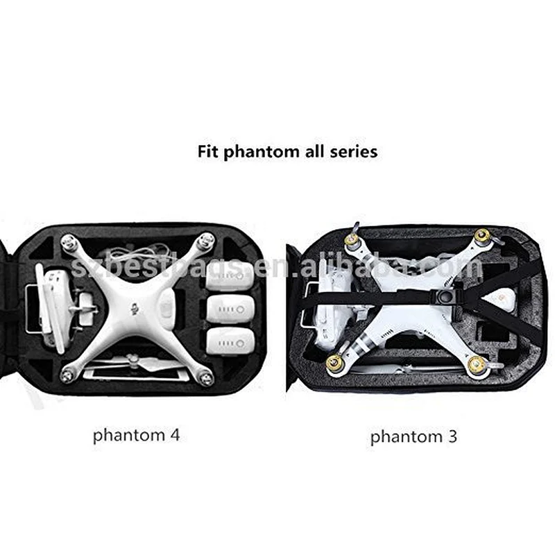 Hard Shell Backpack Waterproof Shock Proof Bag for DJI Phantom 4 also for Phantom 3